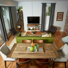Living Room/dining room combo
