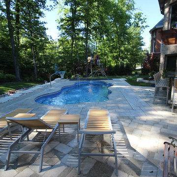 Viking Laguna with CoverStar Automatic Pool Cover