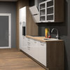 Riva Kitchen Cabinets Set, All Cabinets Pictured are Included