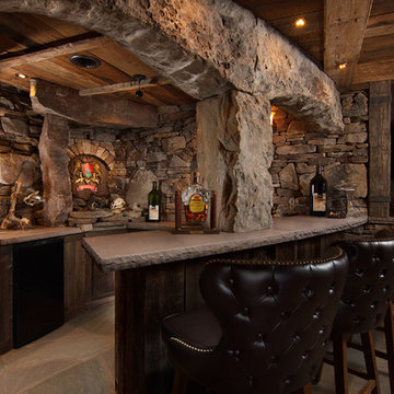 Log Cabin Living with Extreme Outdoor Living Area