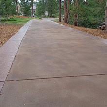 Driveway And Fence