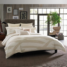 Kenneth Cole Reaction Home Mineral Linen Cotton Duvet Cover In