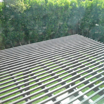 Wood Lattice Patio