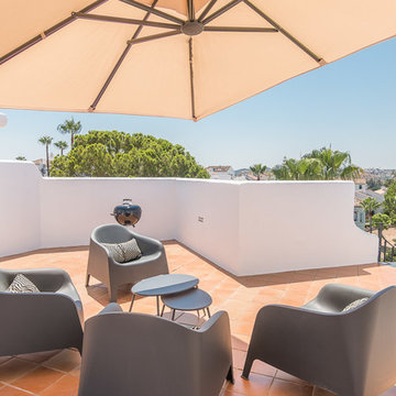 Terrace. Matchroom Golf Mijas - Costa del Sol - Malaga - Spain