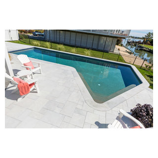 Ocean View Custom Pool Shape - Beach Style - Pool - Other - by Ashton ...