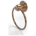 Allied Brass - Mercury Towel Ring, Brushed Bronze - The contemporary motif from this elegant collection has timeless appeal. Towel ring is constructed of solid brass and is an ideal six inches in diameter. It is ideal for displaying your favorite decorative towels or for providing the space for daily use.