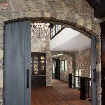 Interior Wall with Brookhaven Real Thin Stone Veneer