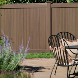 PVC privacy fence - Home Improvement