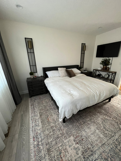 Above King Bed advice