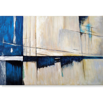Sanctification Modern Hand Painted Canvas Abstract Art - 72" x 48"