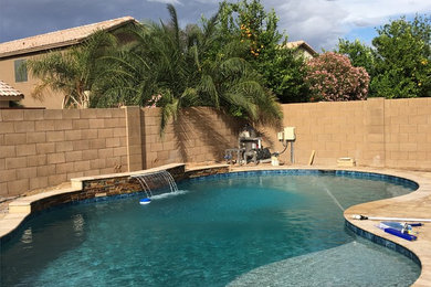 Inspiration for a pool remodel