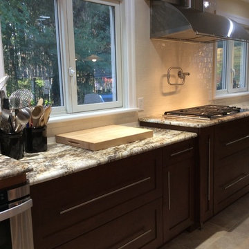 Kitchen Cream Subway Tile