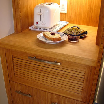 Built In Bread Box