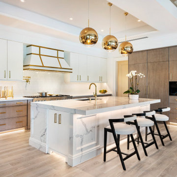 A Boca Beauty – contemporary Kitchen in Boca Raton