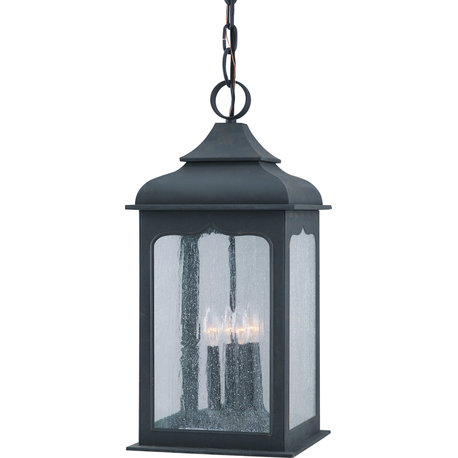 Troy Lighting F2018 Henry Street 4 Light Outdoor Lantern Pendant - Colonial