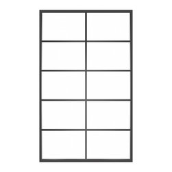 VENTANA10: 10-LITE FIXED RECTANGLE STEEL METAL WINDOW WITH LOW-E GLASS EXTERIOR GRADE - Interior Doors