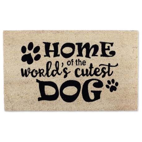 World's Cutest Dog Doormat 18x30