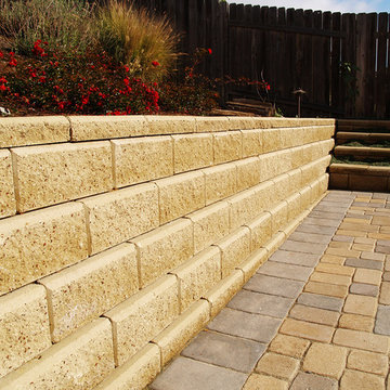 Pavers Patio After a Light Rain, Lompoc CA
