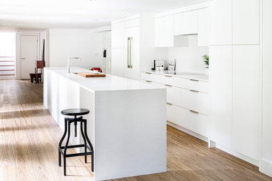 Kitchen - contemporary kitchen idea in Boston
