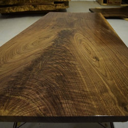 Black Walnut Slab Coffee Table - Products