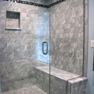 Toile & Marble Bath