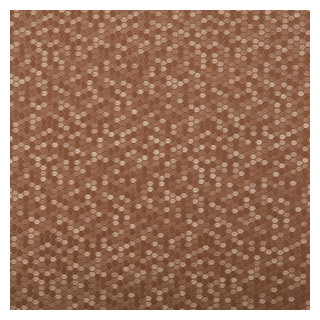 Kovi Fabrics Espresso Brown Leather Grain Polyurethane Upholstery Fabric by The Yard