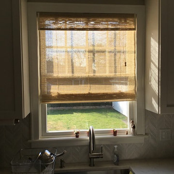 Natural woven shades