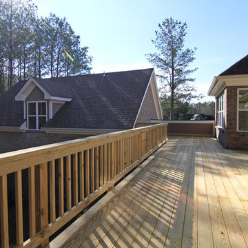 Deck on Second Story of Home