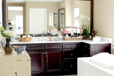 Home design - contemporary home design idea in Los Angeles