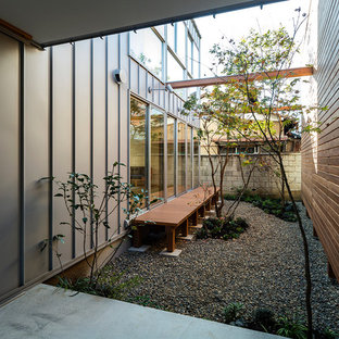 他の地域の北欧スタイルのおしゃれなテラス・中庭の写真