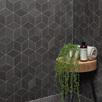 Basalt Large Rhomboid Bathroom