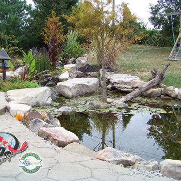 KOI Pond, Backyard Pond & Small Pond Ideas for your Kentucky Landscape
