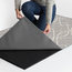 Ruggable Washable Indoor/Outdoor Amara Gray Rug Set, 2.5'x7' Runner