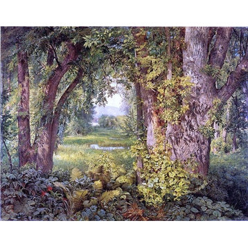 William Trost Richards Into the Woods Wall Decal