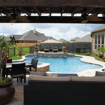 Travertine Beauty in Katy