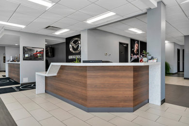 Example of a home bar design in Other