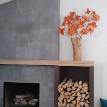 lakehouse fireplace