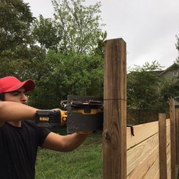 Wood Cottage Fence - Horizontal - Home Fencing And Gates
