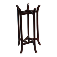 50 Most Por Asian Wooden Plant Stands And Telephone Tables For Golden Lotus Antiques Consigned Oriental Wood Pentagon Shape Carving Tall Pot Plant Stand Hcs4368