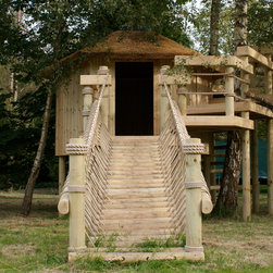 Magical treehouse on 5 levels - Garden Playhouses