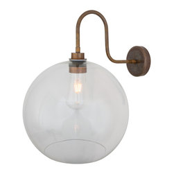 LEITH SWAN NECK WALL LIGHT IP65 - Bathroom Wall Lights