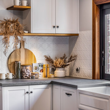 Modern Farmhouse Kitchen with Blackwood Timber Features