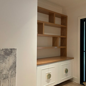 FARMHOUSE CHIC BUILT IN WALL UNIT