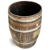 Consigned Wood and Iron Barrel