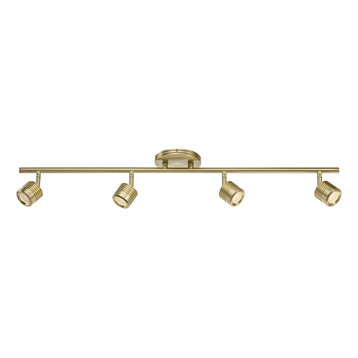 modern brass track lighting