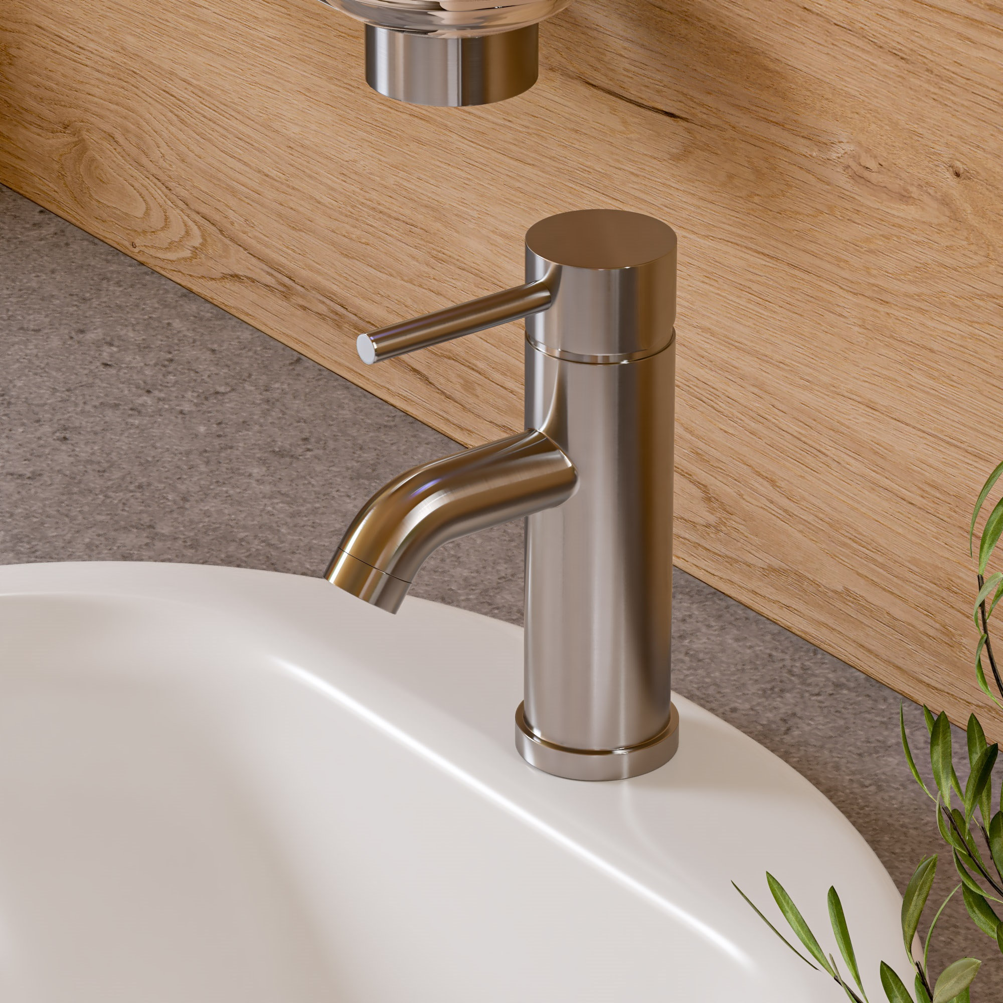 Alfi Brand Ab1433-Bn Brushed Nickel Single Lever Bathroom Faucet ...