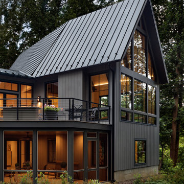 Modern Woodland Getaway Luxury Balcony