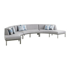 tommy bahama home tommy bahama outdoor del mar 3 piece curved sectional sectional - Curved Sectional tommy bahama home tommy bahama outdoor del mar 3 piece curved sectional sectional - Curved Sectional