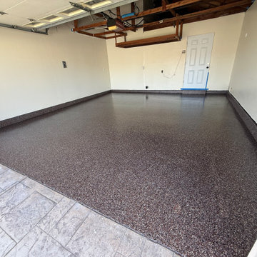 Full-Broadcast Garage Epoxy & Precision Stem Wall Coating | Ventura, CA
