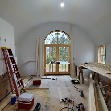 Barrel Vaulted Master Bedroom